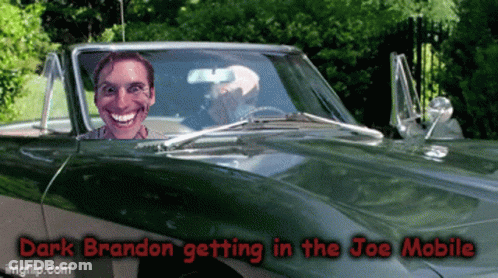 Man In Car Dark Brandon Getting In The Joe Mobile GIF