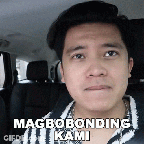 Man In Car Magbobonding Kami GIF