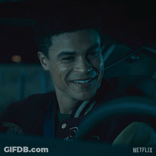 Man In Car Saying Wait What GIF