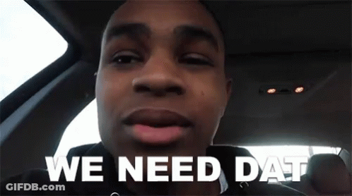 Man In Car Saying We Need Dat GIF