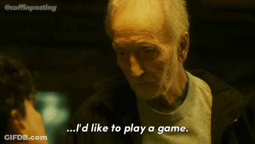 Man In Car Says From Now On You Call Me Jigsaw GIF