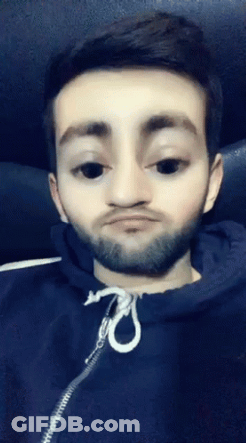 Man In Car Tries Missing Teeth Filter Wide Smile GIF