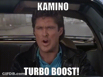 Man In Car With Kamino Turbo Boost GIF