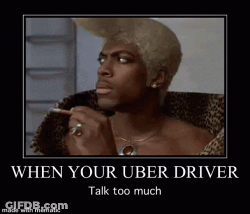 Man In Car With So What's Your Social Security Number GIF