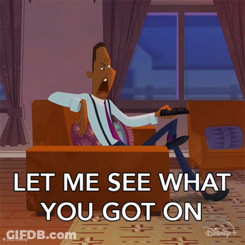 Man In Chair Let Me See What You Got GIF