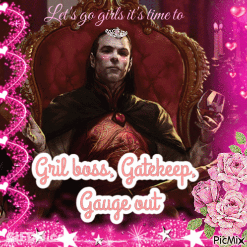 Man In Chair Let's Go Girls It's Time To Grill Boss Gatekeep GIF