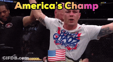 Man In Chaos Washington Shirt GIF