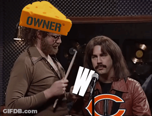 Man In Cheese Hat Saying Owner GIF