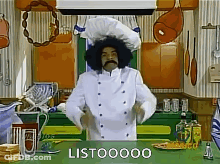 Man In Chef Costume GIF