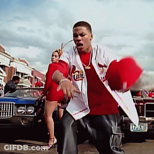 Man In Chicago Shirt Dancing GIF
