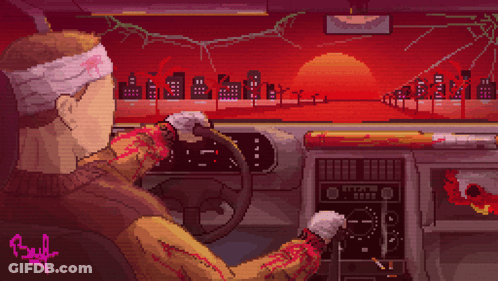 Man In Chicken Mask GIF