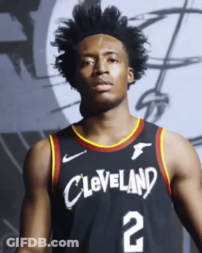 Man In Cleveland Jersey Number 2 GIF