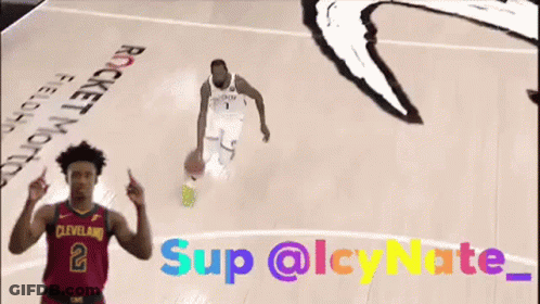 Man In Cleveland Jersey Number 2 GIF