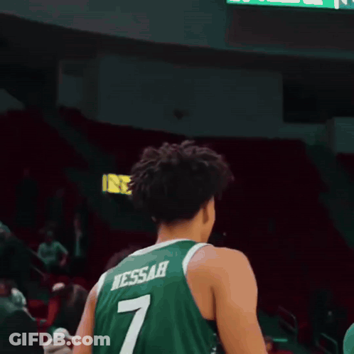 Man In Cleveland State Jersey Number 1 GIF