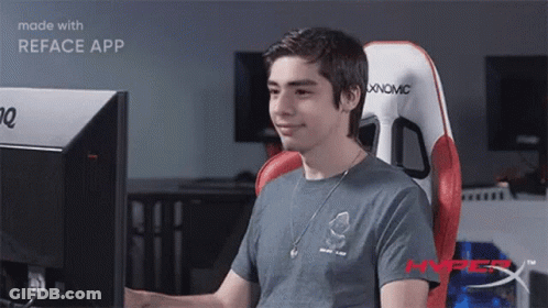 Man In Cloud9 Shirt GIF