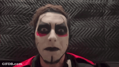 Man In Clown Costume Backlash GIF