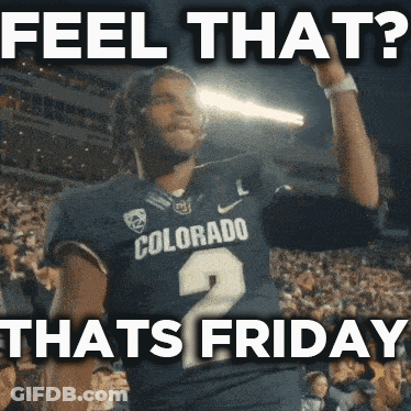 Man In Colorado Jersey Fist Pump GIF