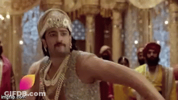 Man In Costume Dancing With Crowd GIF