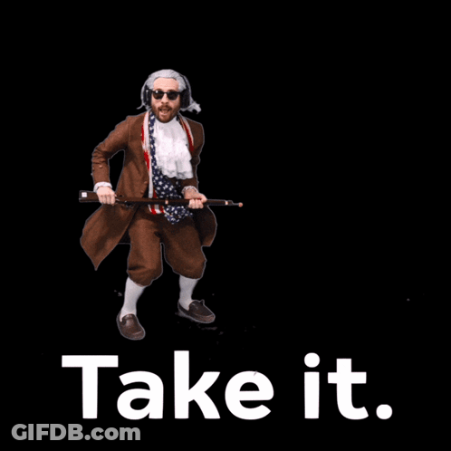 Man In Costume Saying I'm Done GIF
