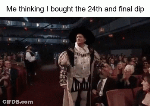 Man In Costume Standing In Front Of Crowd GIF
