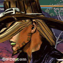 Man In Cowboy Hat And Headset Saying Funny GIF