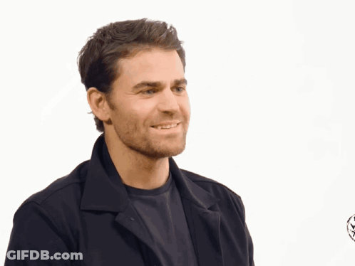 Man In Cowboy Hat And Leather Jacket GIF