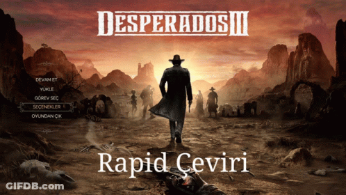 Man In Cowboy Hat Desperados III GIF