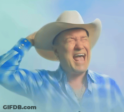 Man In Cowboy Hat Giving Thumbs Up GIF