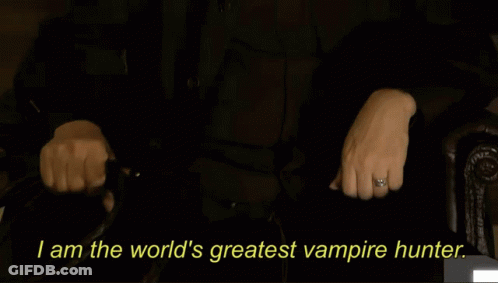 Man In Cowboy Hat Legendary Vampire Assassin Iga GIF