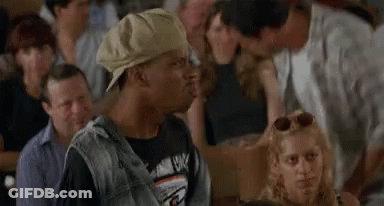 Man In Cowboy Hat Riding Lawn Mower With Daughter GIF