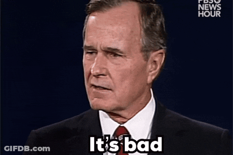 Man In Cowboy Hat Says Not Good Not Good Tall GIF