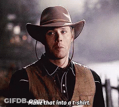 Man In Cowboy Hat Talking GIF