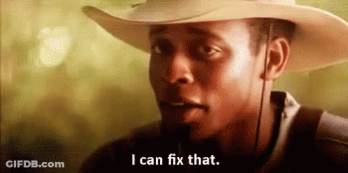 Man In Cowboy Hat Talking About Fixing GIF