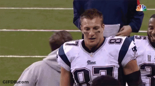 Man In Cowboys Jersey Number 8 GIF