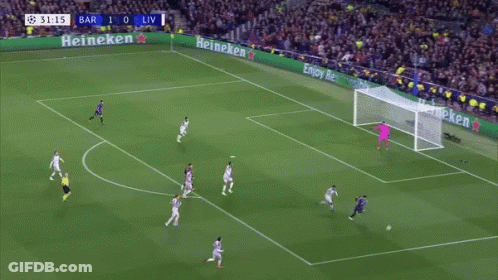 Man In Crowd Goaaal Virgil Van Dijk GIF
