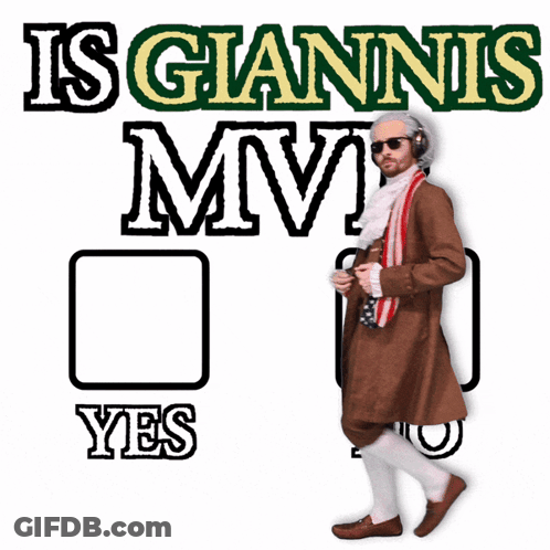 Man In Cubs Shirt Going To Be MVP GIF