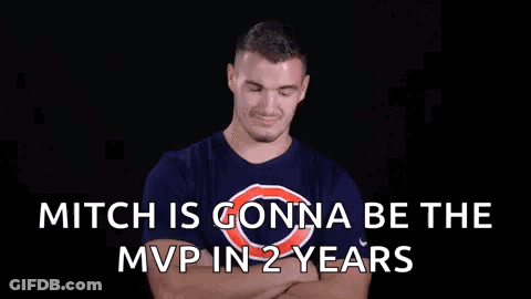 Man In Cubs Shirt MVP Prediction GIF