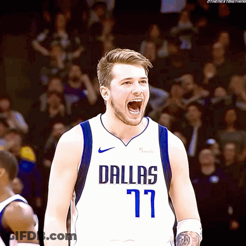 Man In Dallas 77 Jersey Screaming GIF