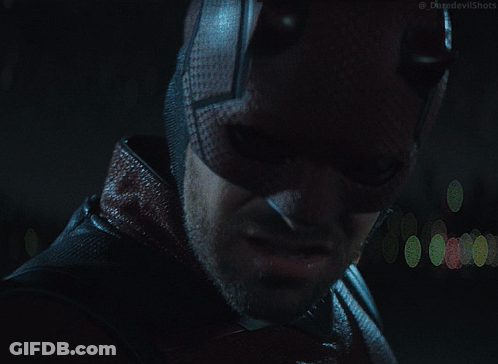 Man In Daredevil Mask Says We Need Army GIF