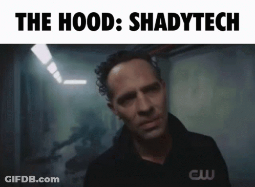 Man In Dark Room Saying The Hood Shadytech GIF
