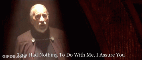 Man In Dark Room With Text GIF