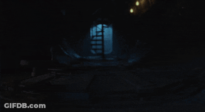 Man In Dark Room You Probably Shouldn't Be Here GIF