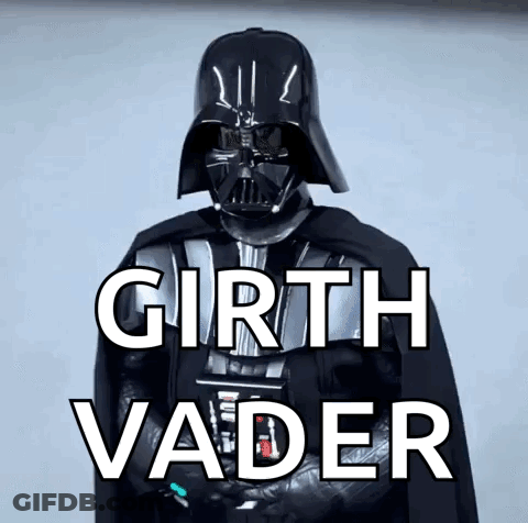 Man In Darth Vader Costume GIF