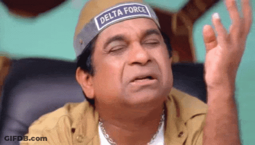 Man In Delta Force Hat With Eyes Closed GIF