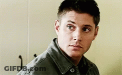 Man In Denim Jacket Looking At Camera GIF