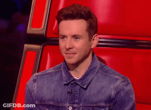 Man In Denim Jacket Making Funny Face GIF