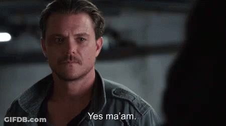 Man In Denim Jacket Talking GIF