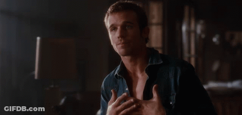 Man In Denim Shirt Says Thats Just Who I Am GIF