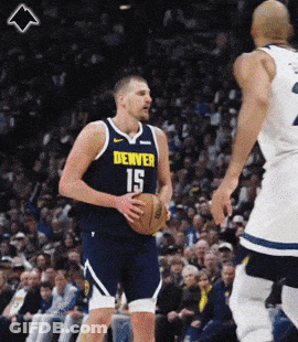 Man In Denver Jersey Number 15 GIF
