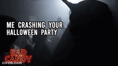 Man In Devil Costume Bad Candy GIF